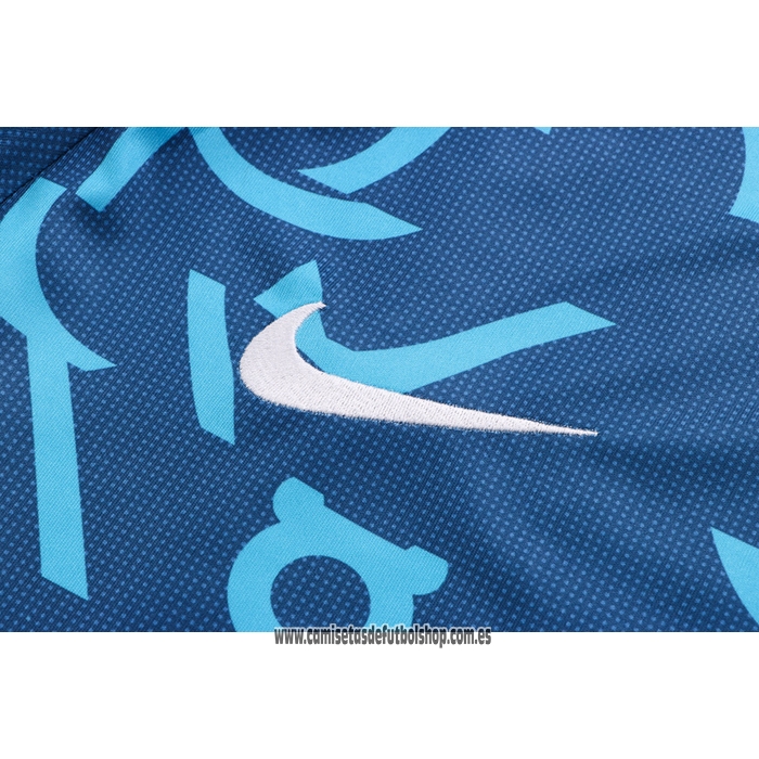 Chandal del Chelsea 22-23 Manga Corta Azul - Pantalon Corto